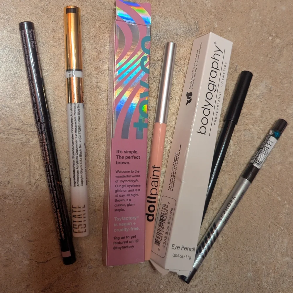 Eyeliners, eyepencils lot